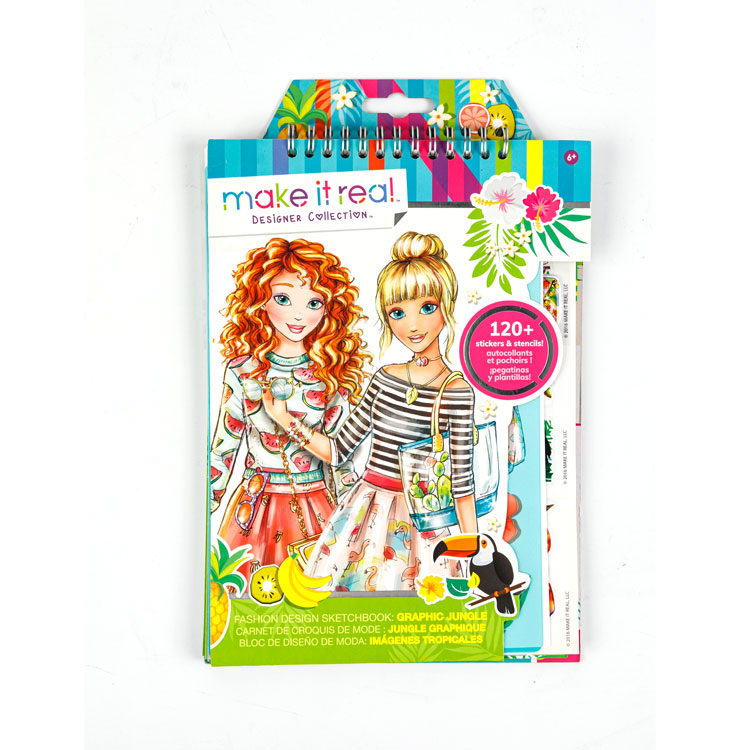 Sketch Book - Nangungunang Spiral Book Cute Sisters